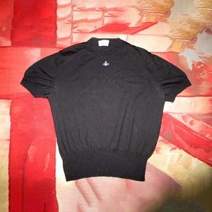 Vivienne Westwood Man Black short sleeve sweater